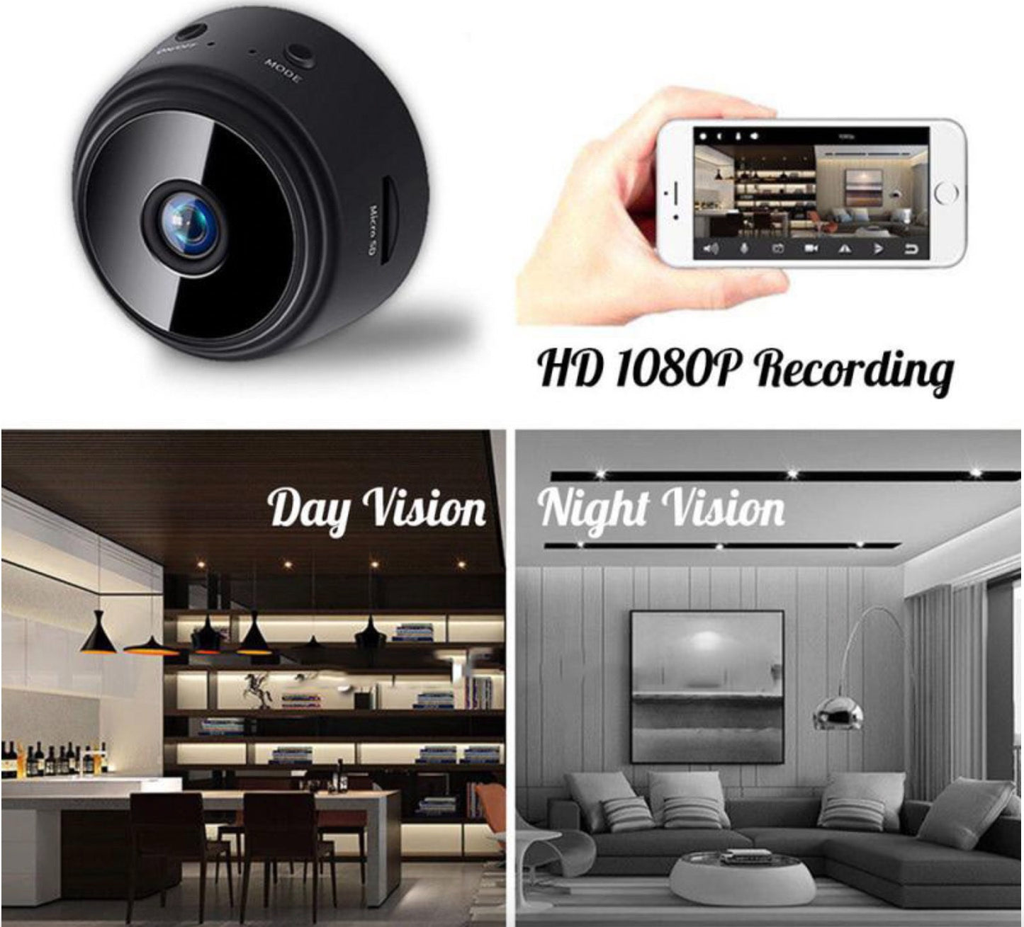 A9 Mini Camera Full Hd Camera 1080p Wifi