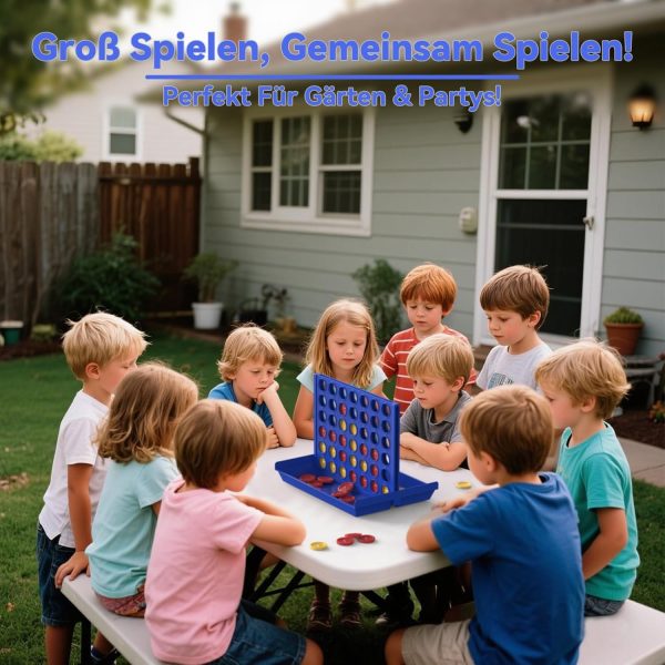 4 In A Row Board Game For Kids / Travel Board Game (random Color )