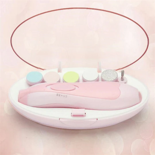 Safe Baby Nail Clipper Set, Electric Baby Nail Trimmer for Newborn or Toddler
