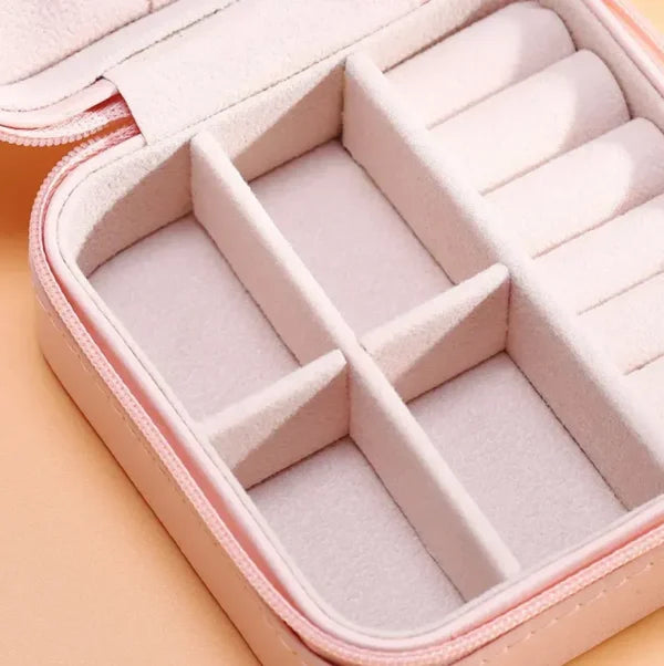 Jewelry Organizer Box , Mini Jewelry Box Travel Pu Leather | Jewelry Organizer Box