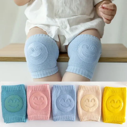 02 ( Pair ) – Soft & Protective Baby Knee Pads – Cushioned Support For Crawling Infants & Active Toddlers – Random Color