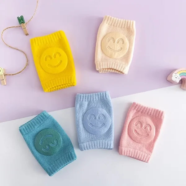02 ( Pair ) – Soft & Protective Baby Knee Pads – Cushioned Support For Crawling Infants & Active Toddlers – Random Color