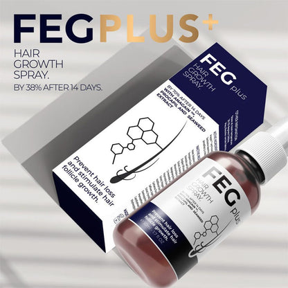 Feg Plus Hair Growth Spray – Stimulate Follicles, Reduce Hair Fall, And Encourage Thicker, Healthier Growth 60ml