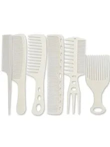 Aimeisi Multifunctional Hair Comb Set – 6 Pcs Durable Styling Combs For Medium To Long Hair