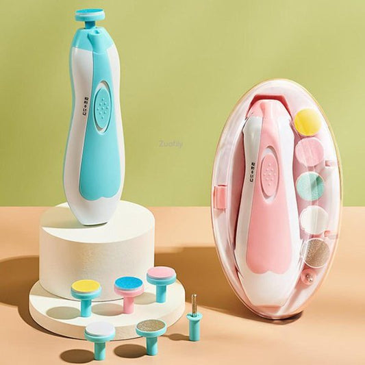 Safe Baby Nail Clipper Set, Electric Baby Nail Trimmer for Newborn or Toddler