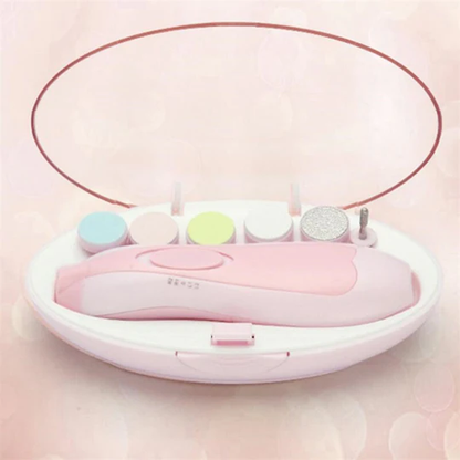 Safe Baby Nail Clipper Set, Electric Baby Nail Trimmer for Newborn or Toddler