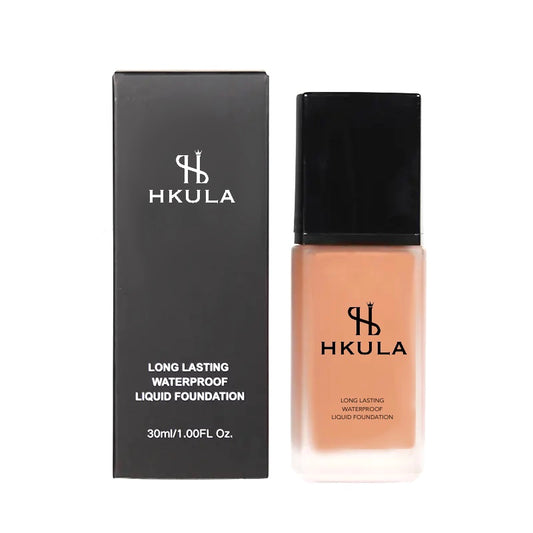 HKULA Matte Liquid Foundation Full Coverage 24HR Waterproof Oil Control