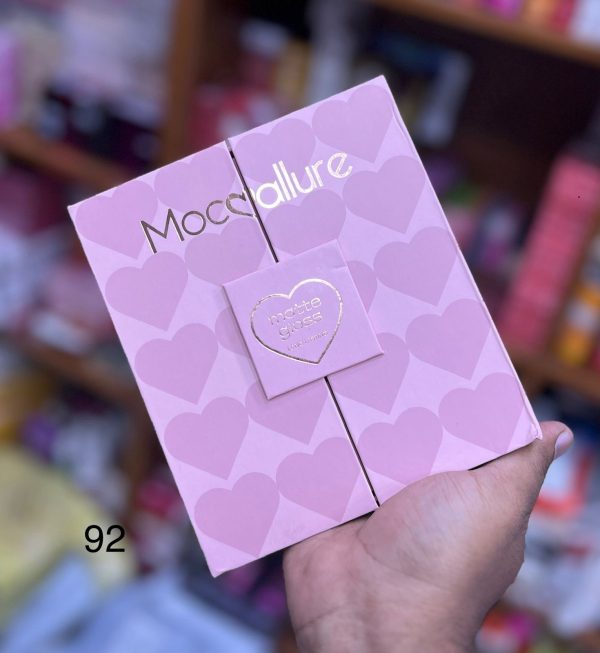 Mocallure 12-piece High Pigment Lip Gloss Set | Rich & Vibrant Shades – Pink, Red, Peach, Nude & Maroon | Smooth Liquid Texture, Long-lasting Shine For Any Occasion