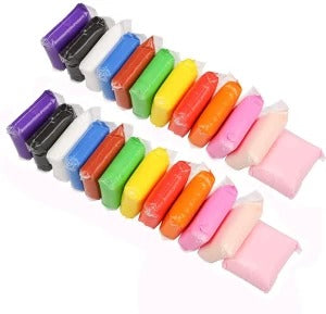 Molding Clay For Kids Super Diy Clay 12 Colors Playdough / Clay Multi Colors 2 packet Set