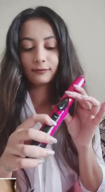 Nova 2-in-1 Hair Straightener & Curler – Model Nh-2009