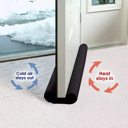 Twin Door Draft Protector – Door Air Lock Foam For Cold Air Window Shutters, Dust Barriers, Insect Repellent( Standard Size)(Pack of 3)
