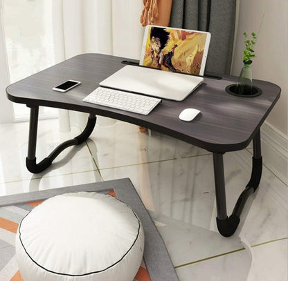 Laptop Table Modern Computer Desk Folding Multi-Purpose Laptop Table| Study Table| Bed Table| Writing Desk